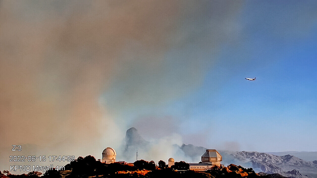 Contreras Fire, Kitt Peak National Observatory, 2022